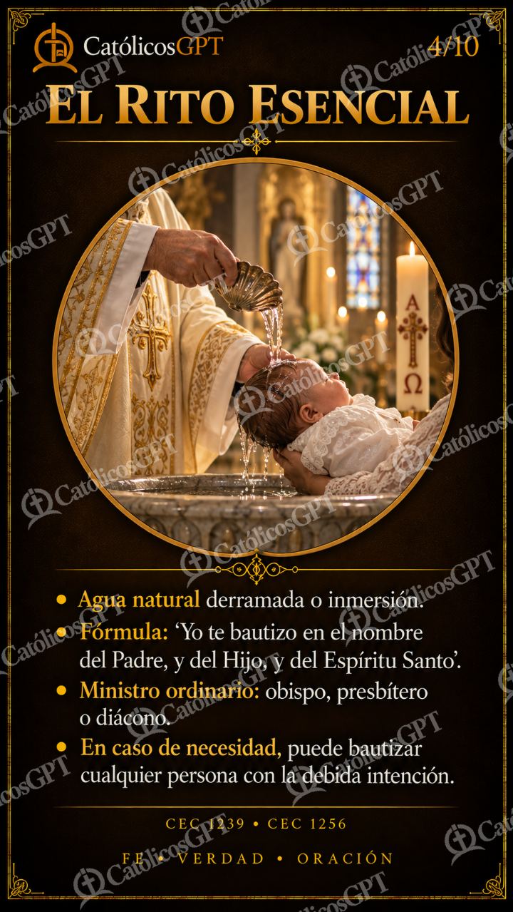 Imagen católica de Bautismo 1 — Sacramentos