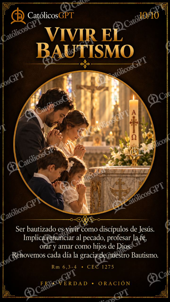 Imagen católica de Bautismo 10 — Sacramentos