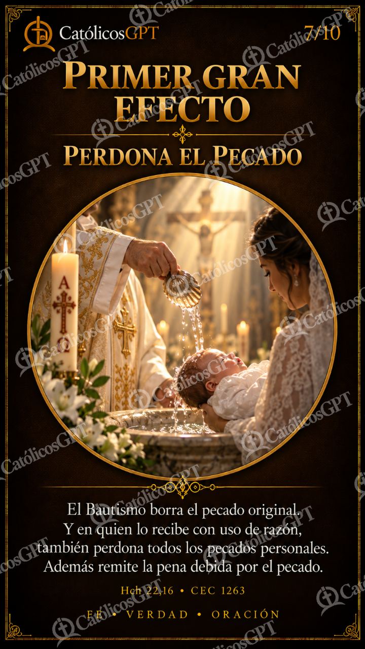 Imagen católica de Bautismo 7 — Sacramentos