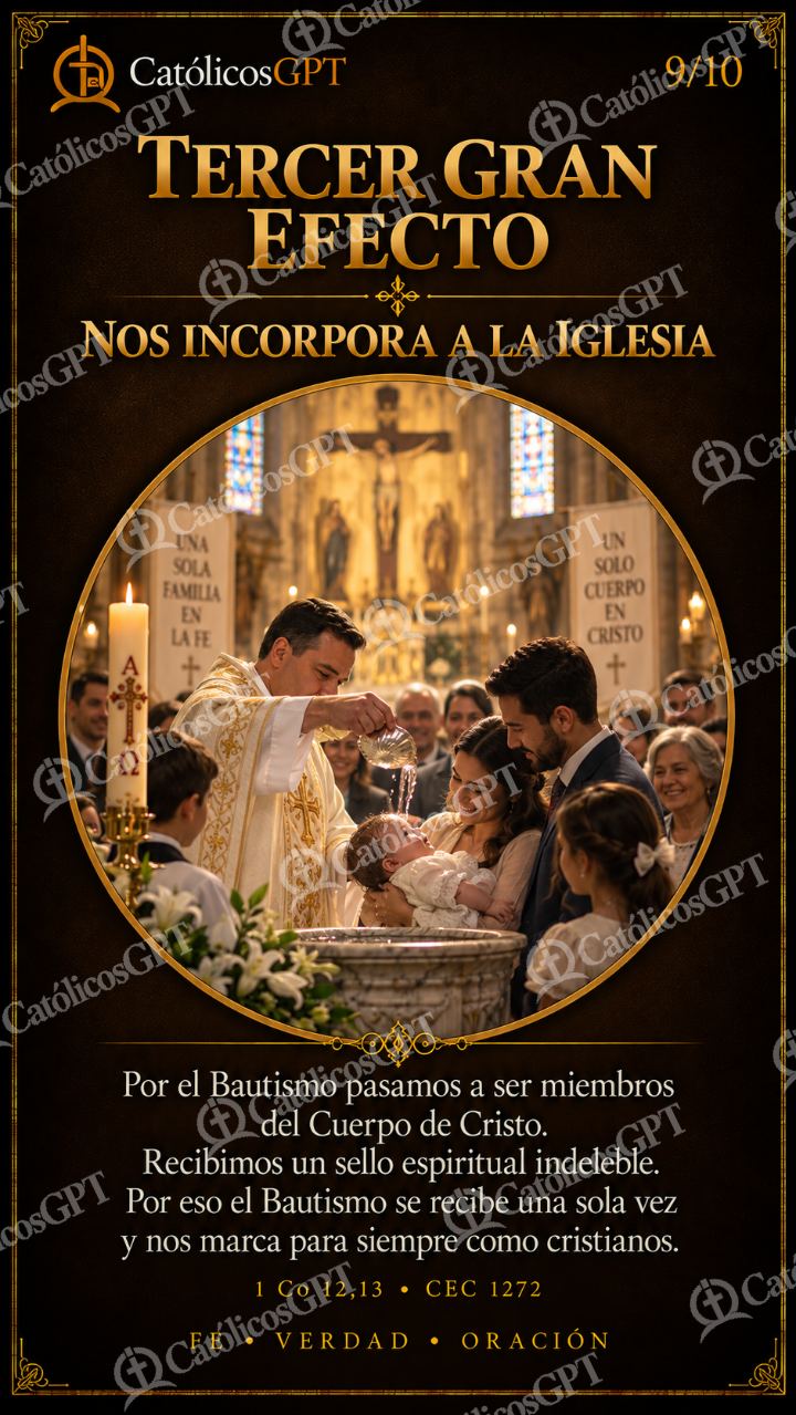Imagen católica de Bautismo 9 — Sacramentos