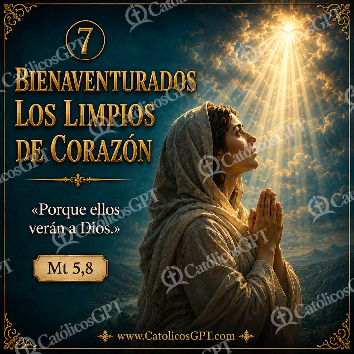 Imagen católica de bienaventuranza — Formación católica