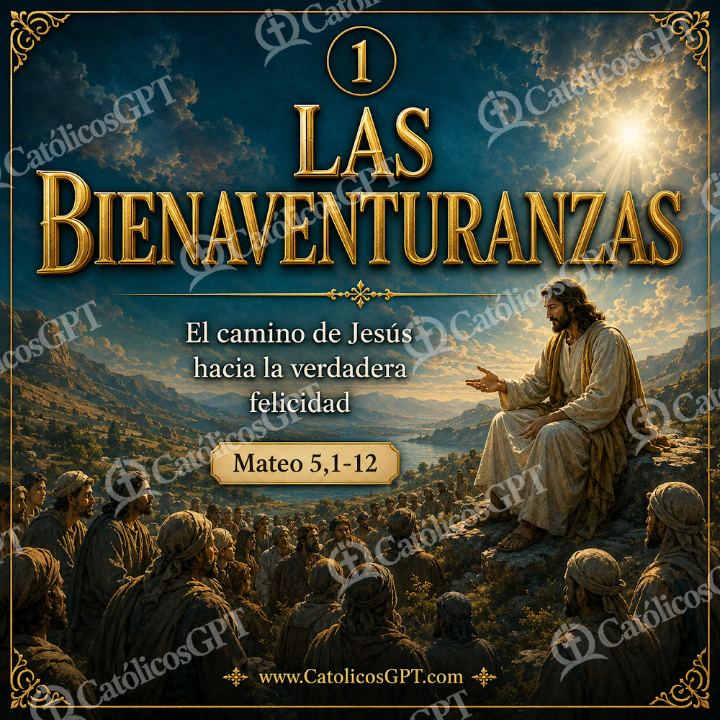 Imagen católica de bienaventuranza — Formación católica