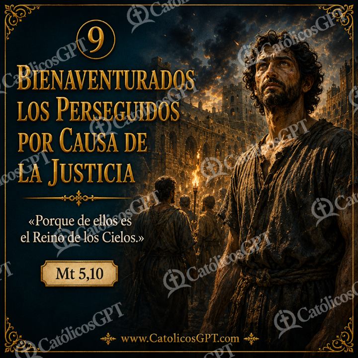 Imagen católica de bienaventuranza — Formación católica