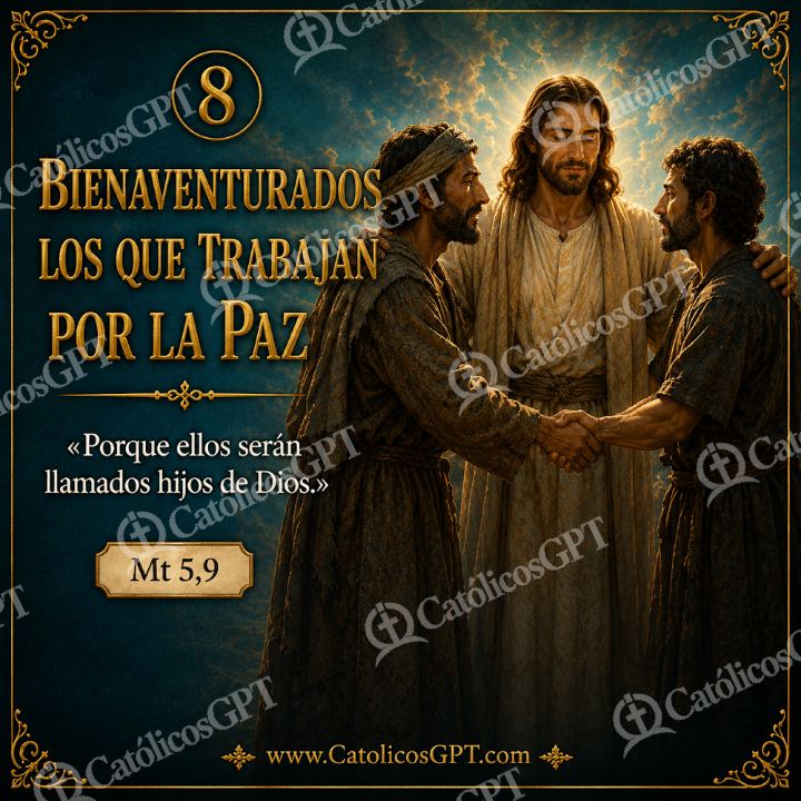 Imagen católica de bienaventuranza — Formación católica