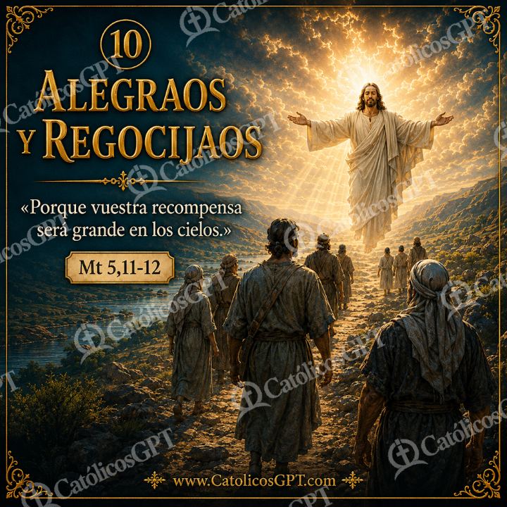 Imagen católica de bienaventuranza — Formación católica