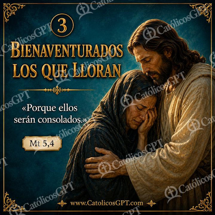 Imagen católica de bienaventuranza — Formación católica