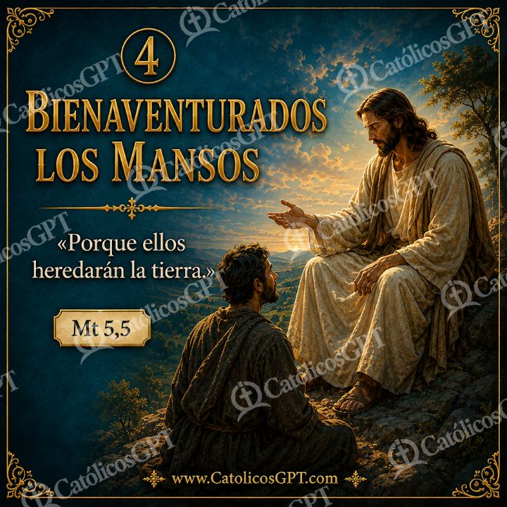 Imagen católica de bienaventuranza — Formación católica