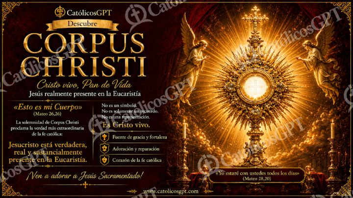 Imagen católica de corpus-7 — Formación católica