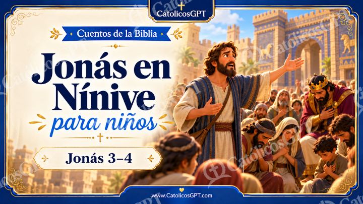Imagen católica de Cuento 042 jonas en ninive CatolicosGPT ninos 16x9 — Niños y catequesis
