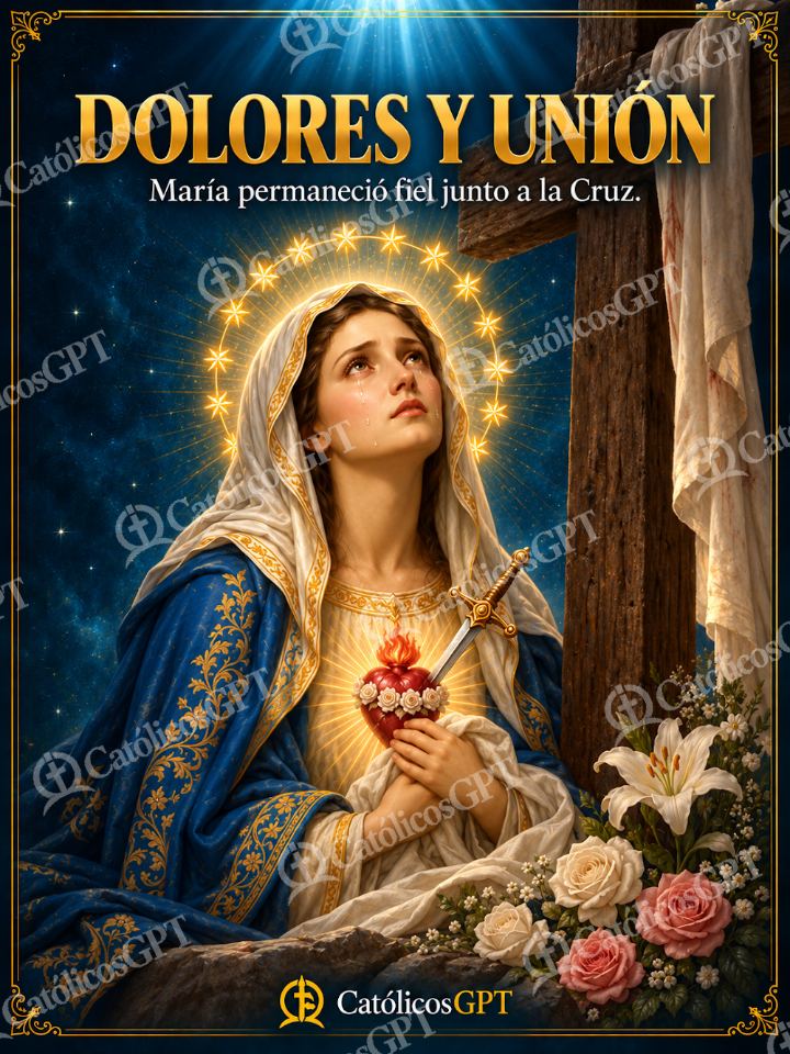 Imagen católica de Dolores y Union — Formación católica