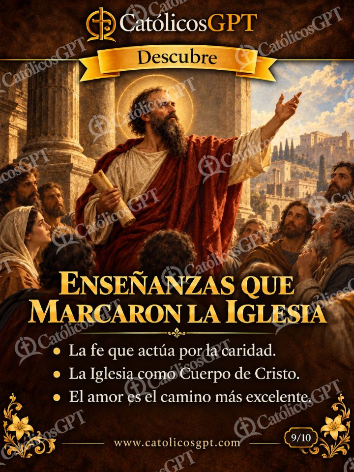 Imagen católica de Enseñanzas de san pablo — Vidas de Santos