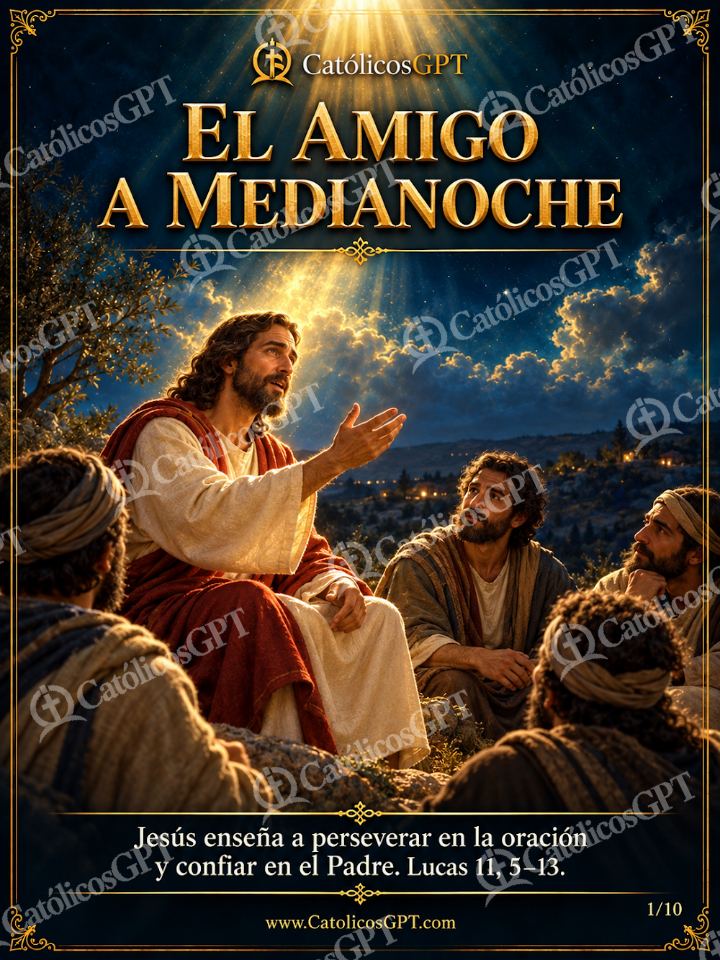 Imagen católica de Evangelio Amigo a medianoche 01 de 10 — Biblia y Jesús