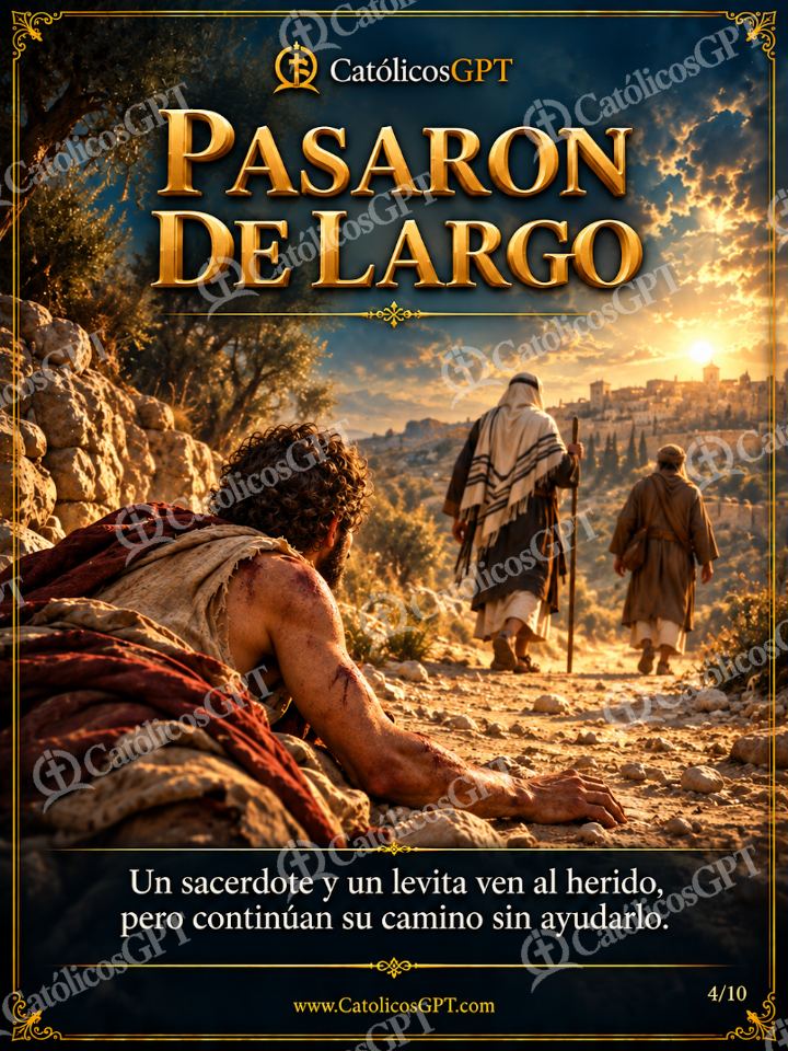 Imagen católica de Evangelio El Buen Samaritano 04 de 10 — Biblia y Jesús