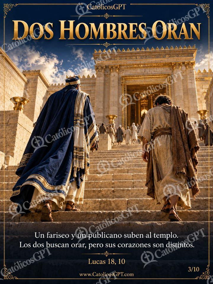 Imagen católica de Evangelio Fariseo y Publicano 03 de 10 — Biblia y Jesús