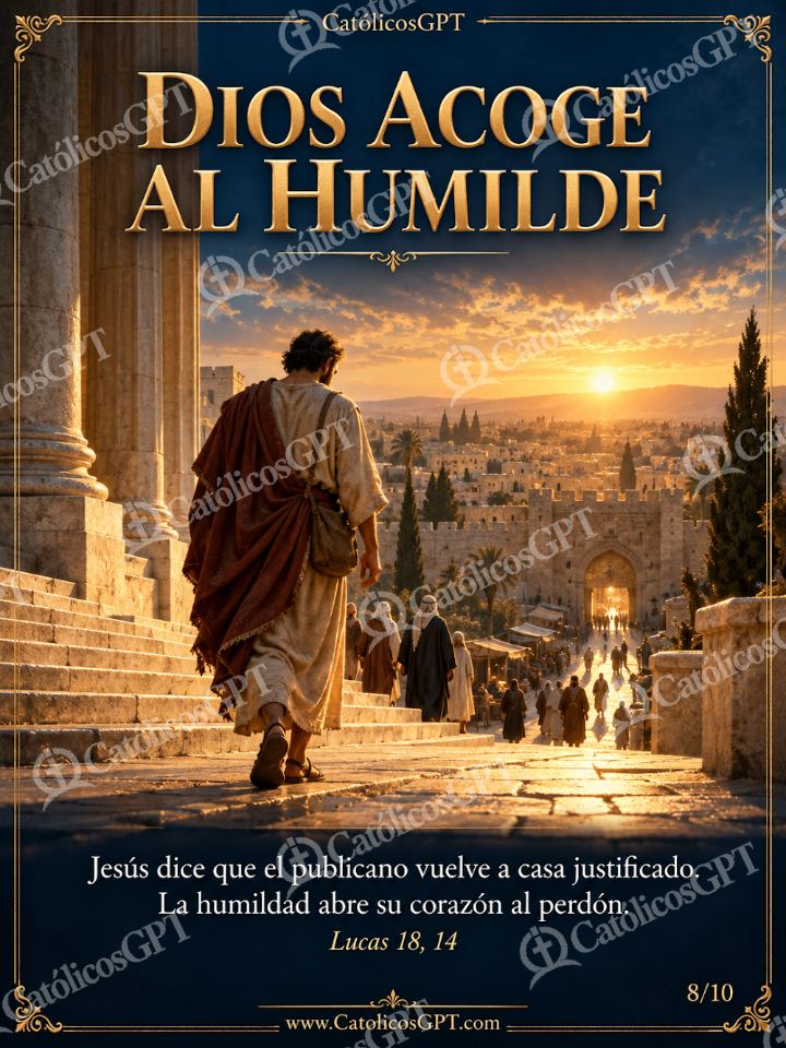 Imagen católica de Evangelio Fariseo y Publicano 08 de 10 — Biblia y Jesús