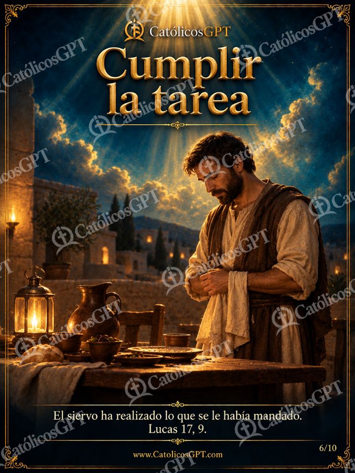 Imagen católica de Evangelio Servicio Humilde 06 de 10 — Biblia y Jesús