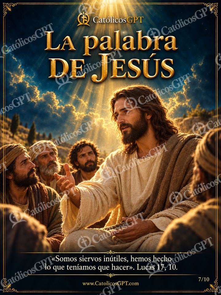Imagen católica de Evangelio Servicio Humilde 07 de 10 — Biblia y Jesús