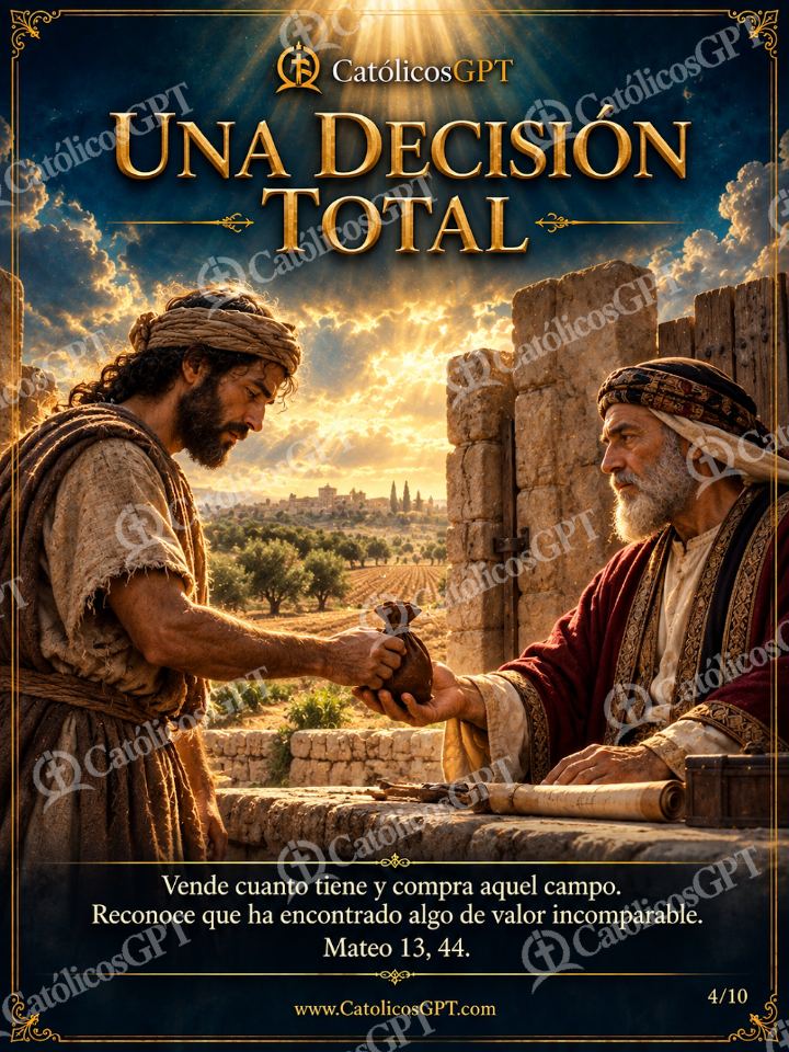 Imagen católica de Evangelio Tesoro y Perla 04 de 10 — Biblia y Jesús