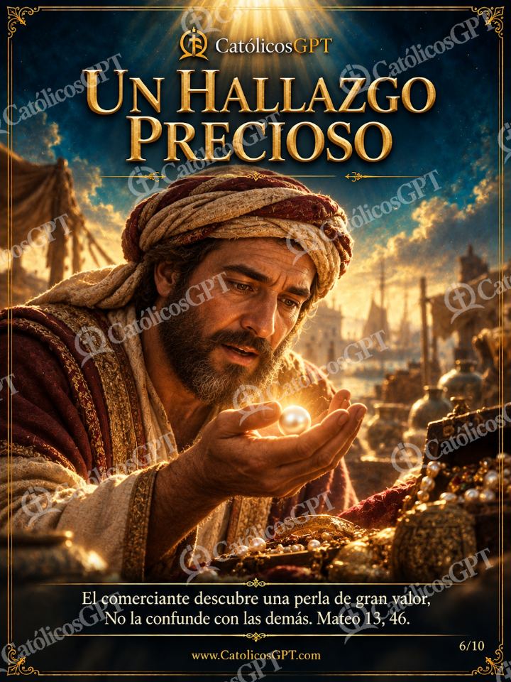 Imagen católica de Evangelio Tesoro y Perla 06 de 10 — Biblia y Jesús