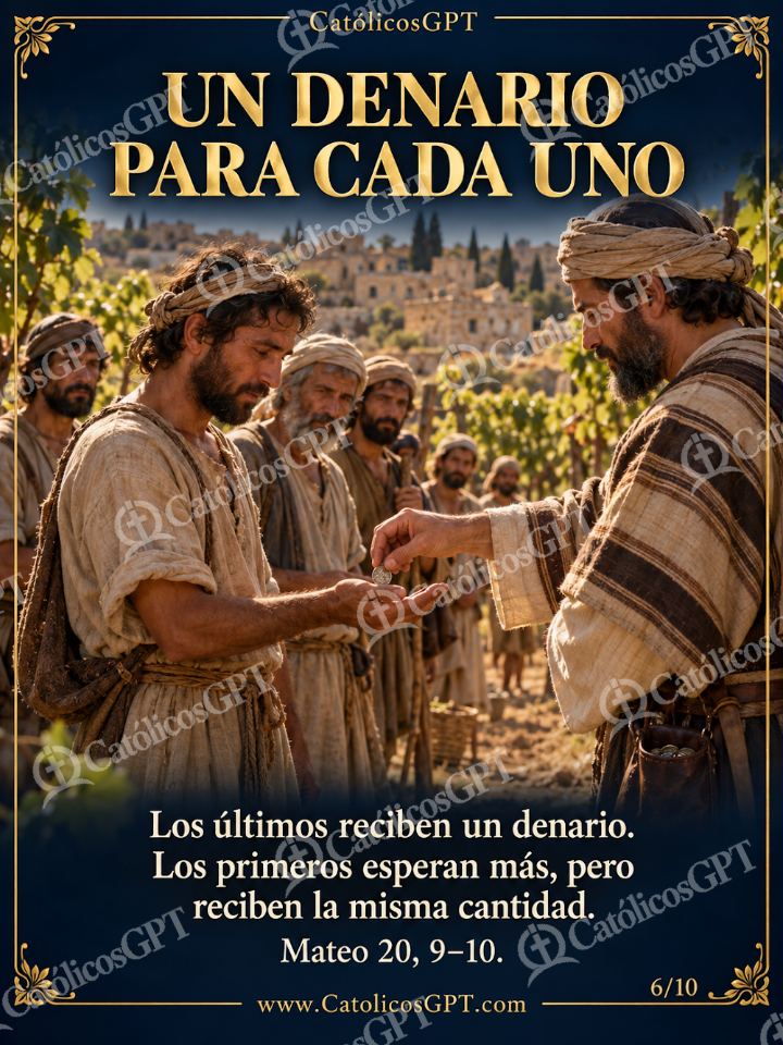 Imagen católica de Evangelio Trabajadores de la Vina 06 de 10 — Biblia y Jesús