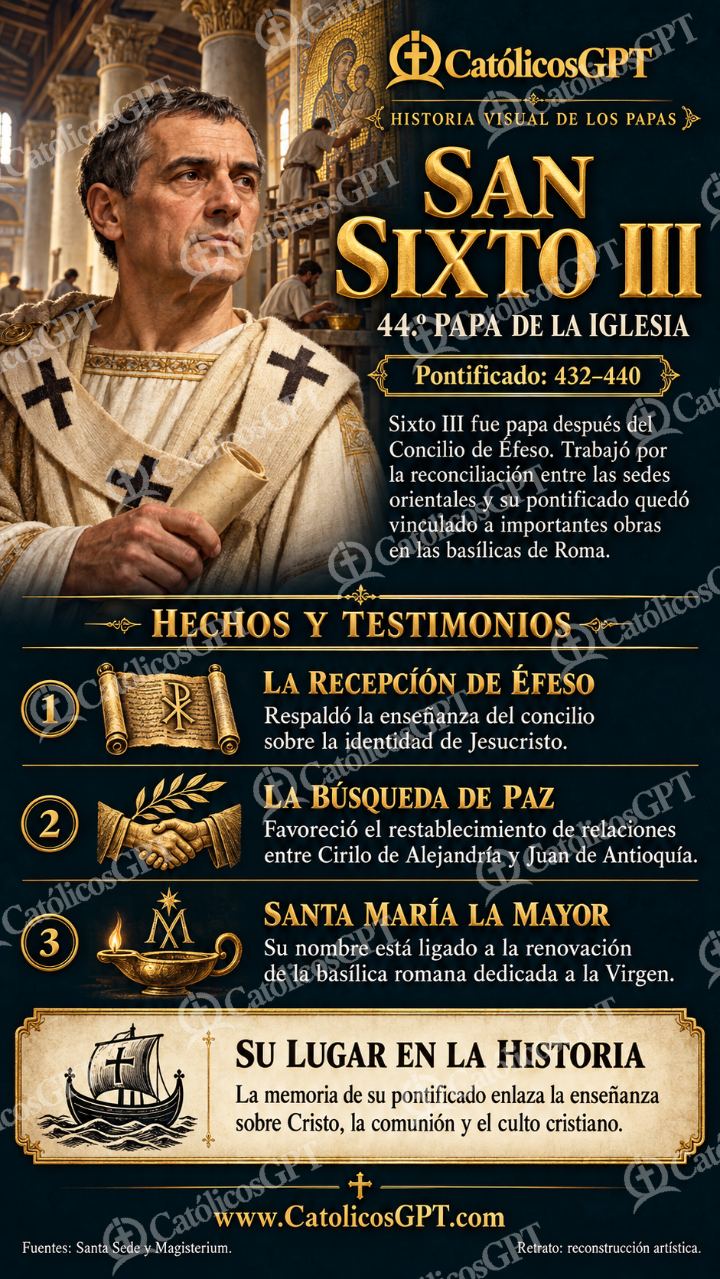 Imagen católica de Historia de los Papas 044 CatolicosGPT 9x16 — Formación católica