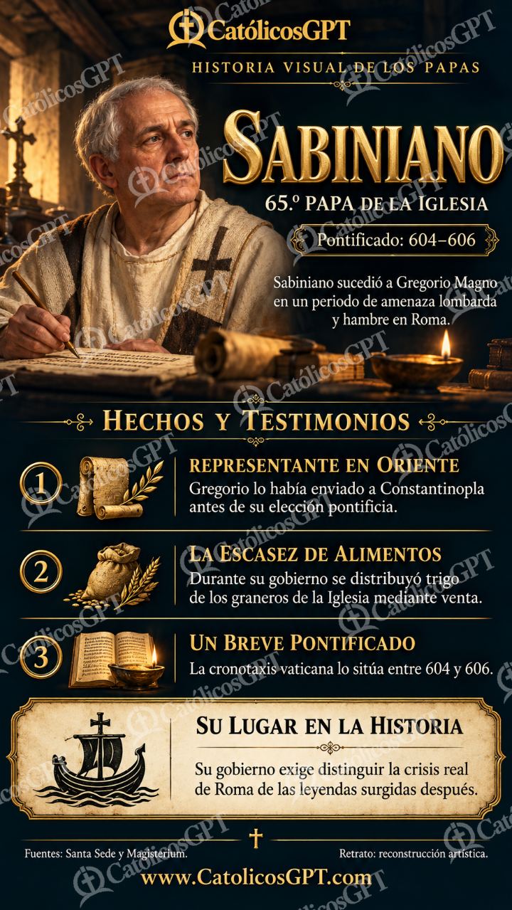 Imagen católica de Historia de los Papas 065 CatolicosGPT 9x16 — Formación católica