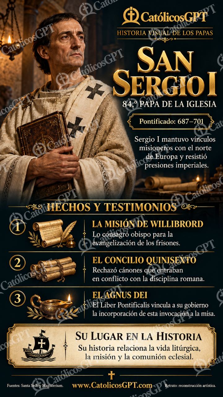 Imagen católica de Historia de los Papas 084 CatolicosGPT 9x16 — Formación católica