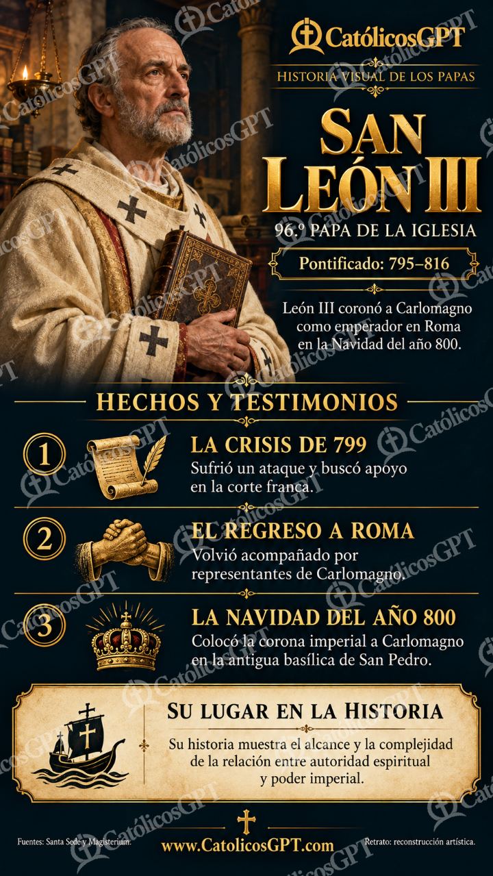Imagen católica de Historia de los Papas 096 CatolicosGPT 9x16 — Formación católica