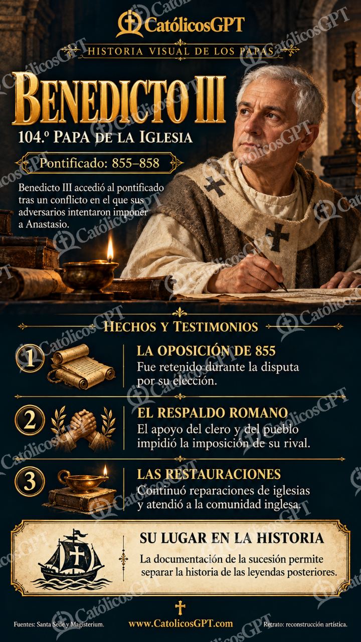 Imagen católica de Historia de los Papas 104 CatolicosGPT 9x16 — Formación católica
