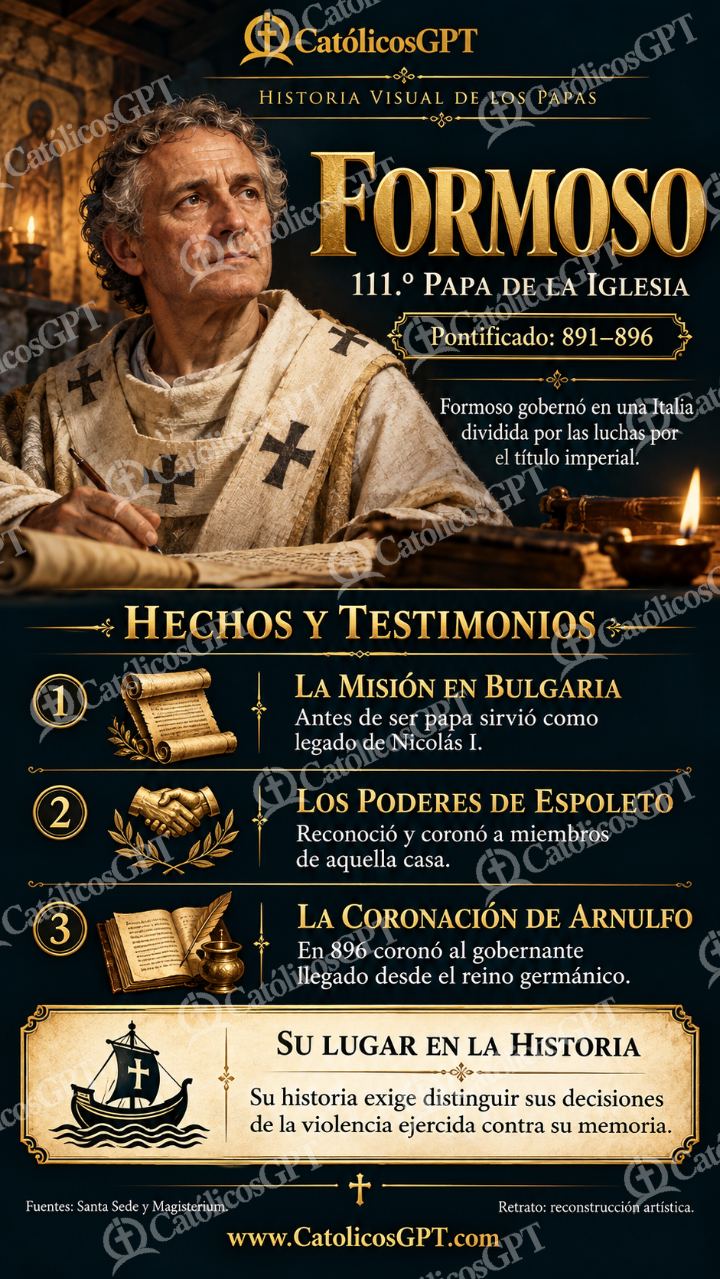 Imagen católica de Historia de los Papas 111 CatolicosGPT 9x16 — Formación católica