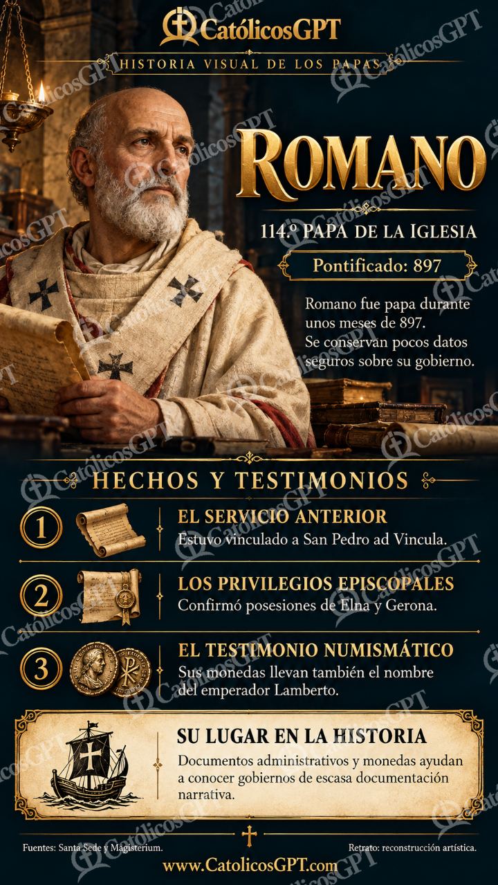 Imagen católica de Historia de los Papas 114 CatolicosGPT 9x16 — Formación católica
