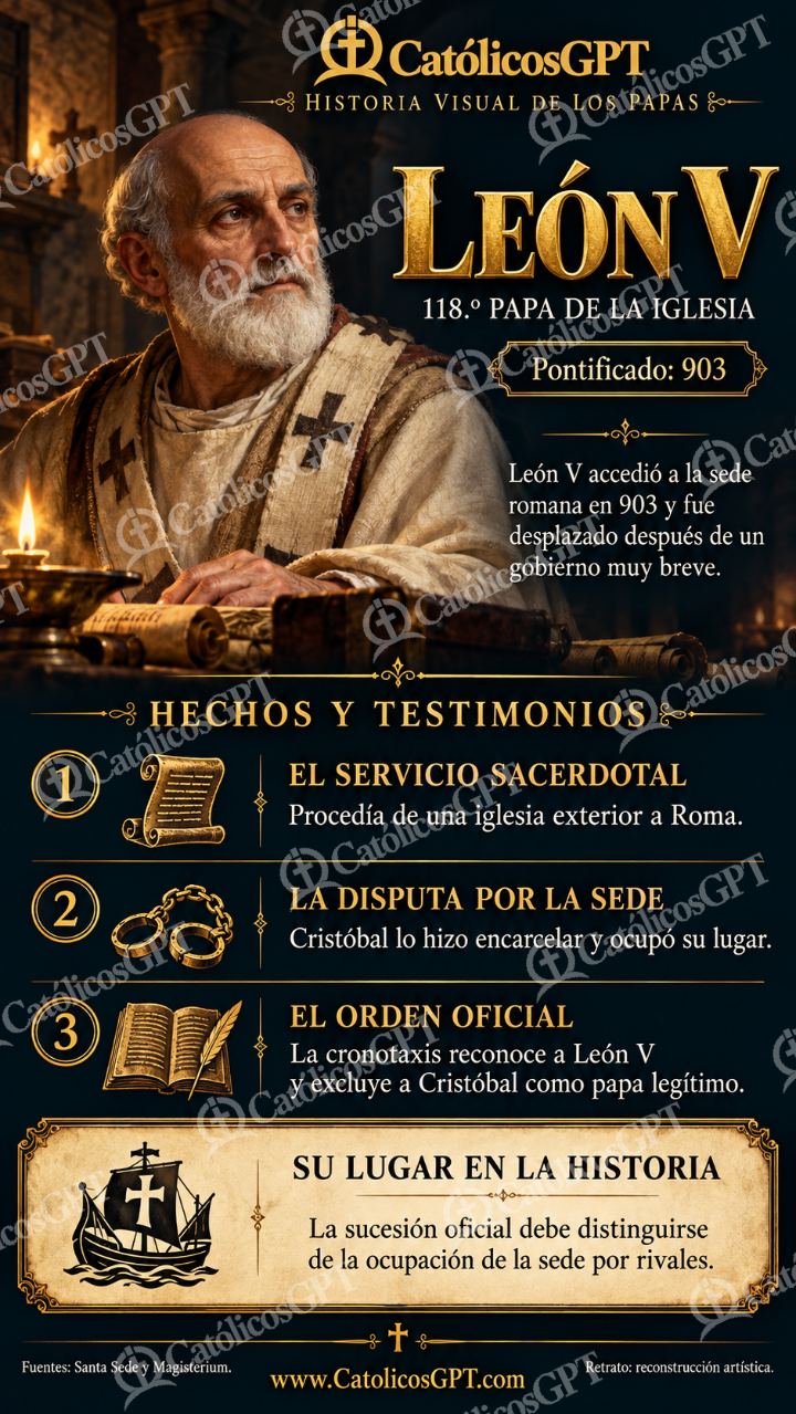Imagen católica de Historia de los Papas 118 CatolicosGPT 9x16 — Formación católica