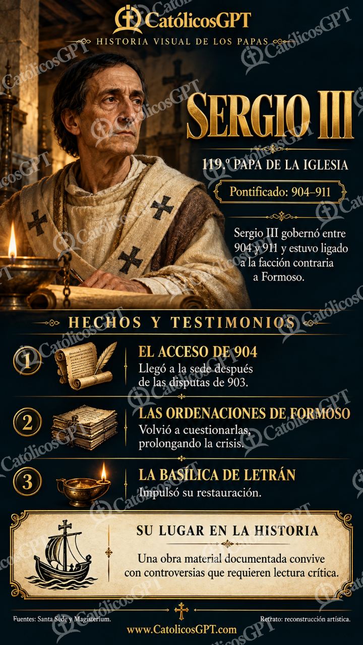 Imagen católica de Historia de los Papas 119 CatolicosGPT 9x16 — Formación católica