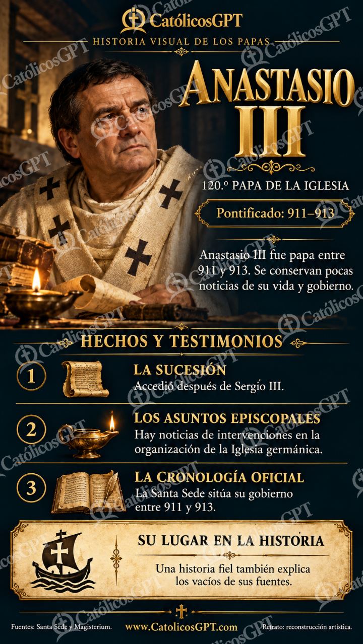 Imagen católica de Historia de los Papas 120 CatolicosGPT 9x16 — Formación católica