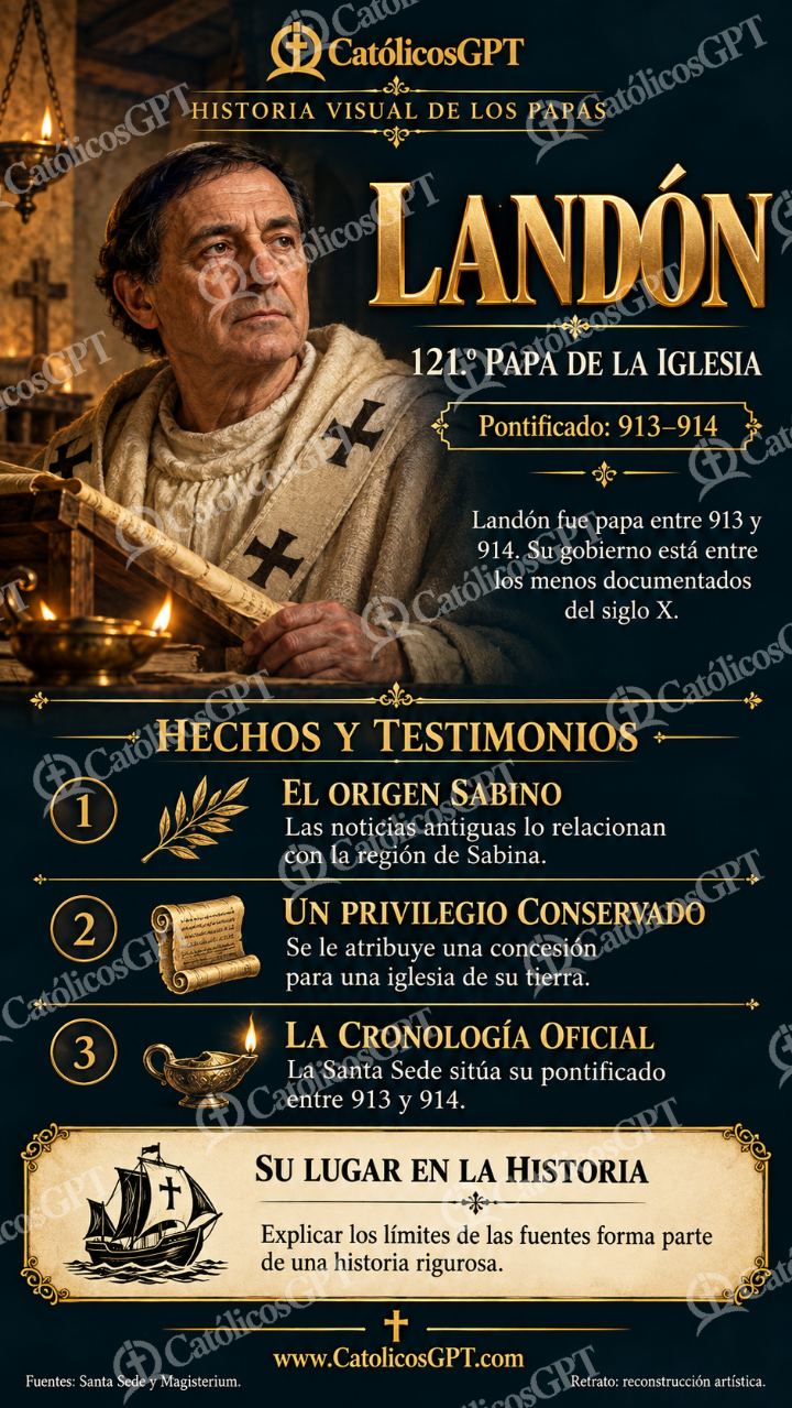 Imagen católica de Historia de los Papas 121 CatolicosGPT 9x16 — Formación católica