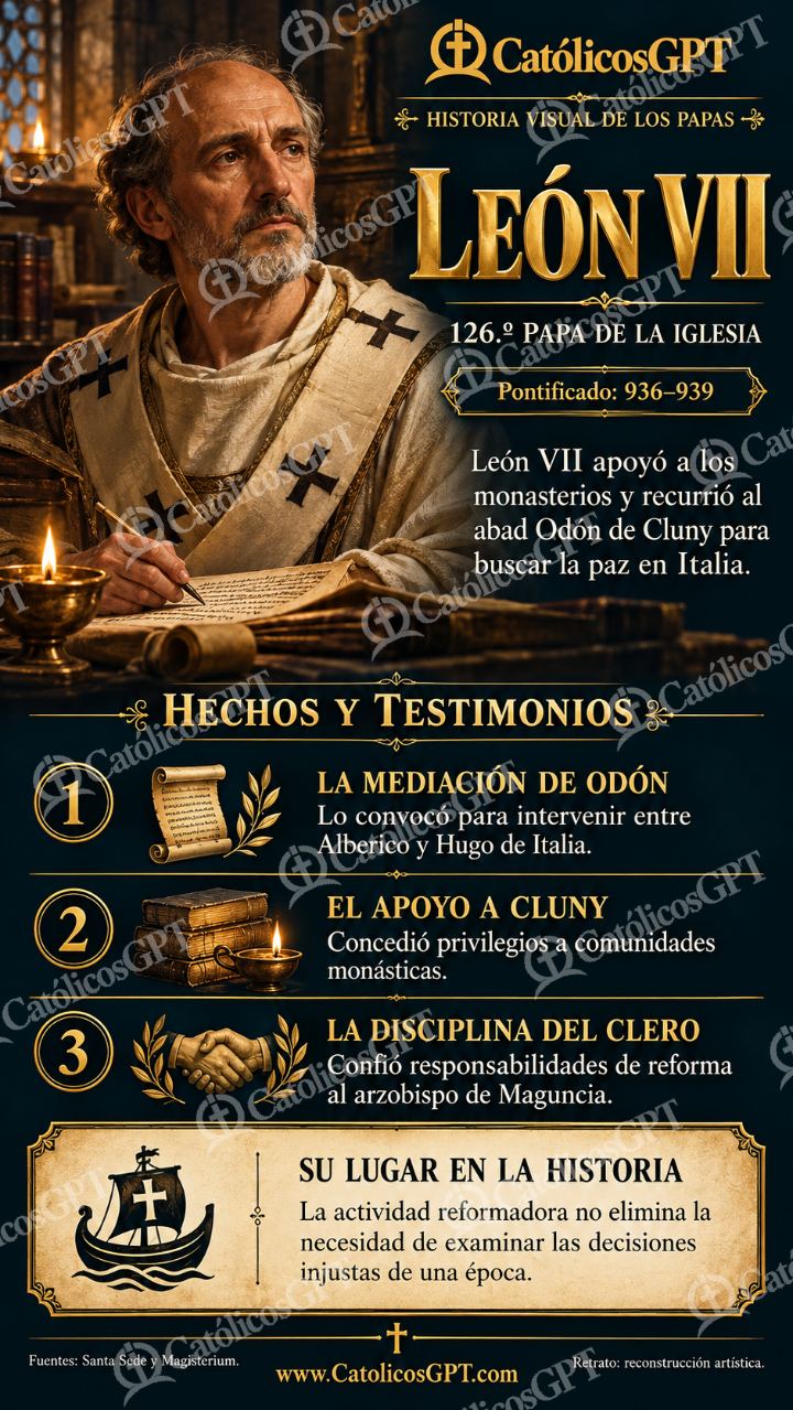 Imagen católica de Historia de los Papas 126 CatolicosGPT 9x16 — Formación católica