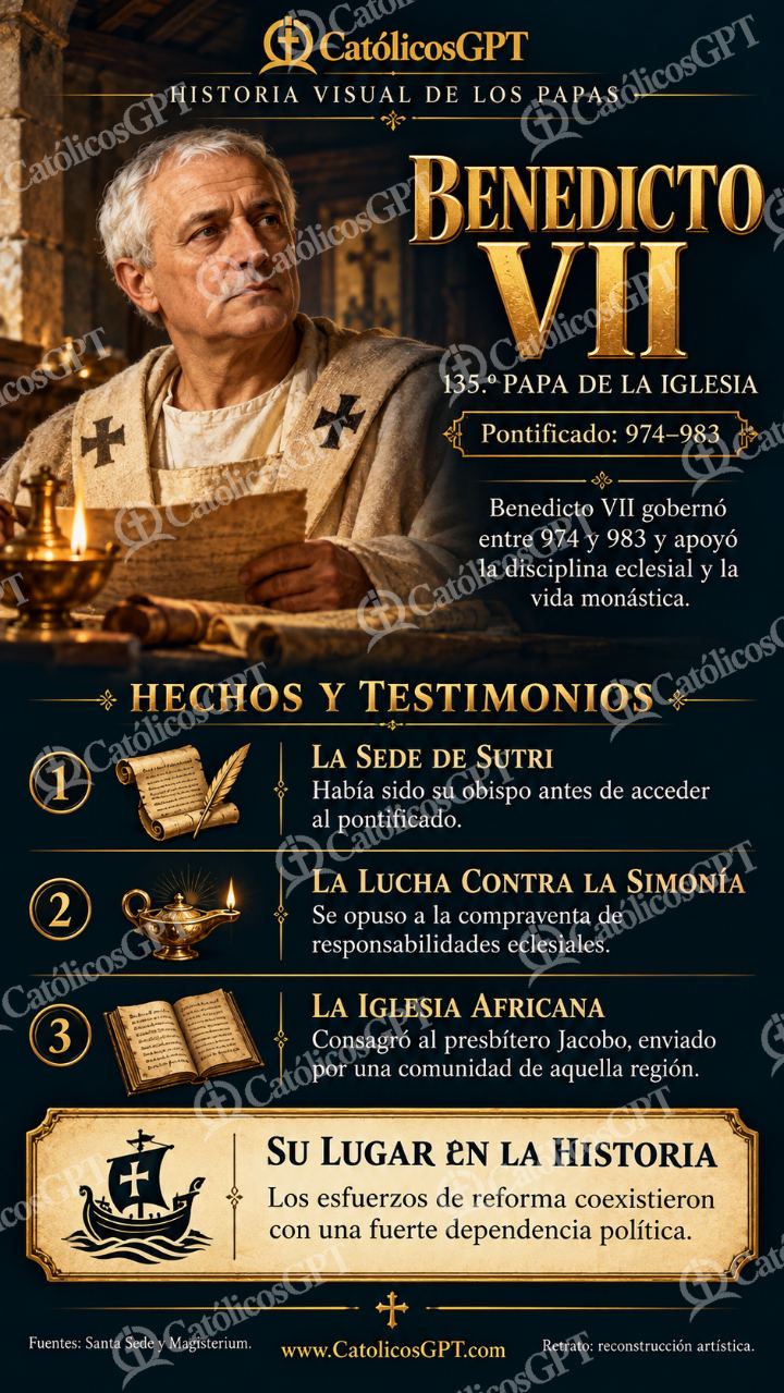 Imagen católica de Historia de los Papas 135 CatolicosGPT 9x16 — Formación católica
