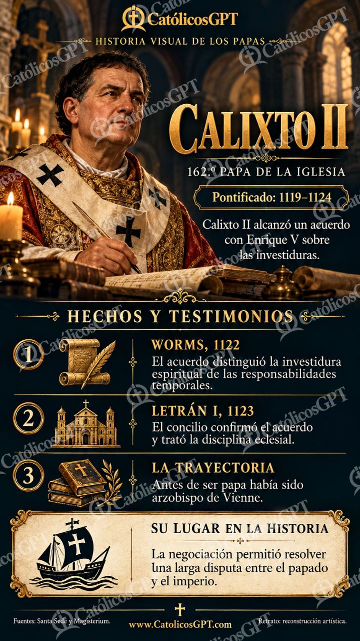 Imagen católica de Historia de los Papas 162 CatolicosGPT 9x16 — Formación católica