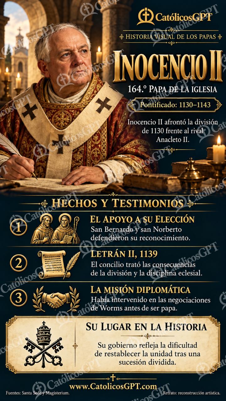 Imagen católica de Historia de los Papas 164 CatolicosGPT 9x16 — Formación católica