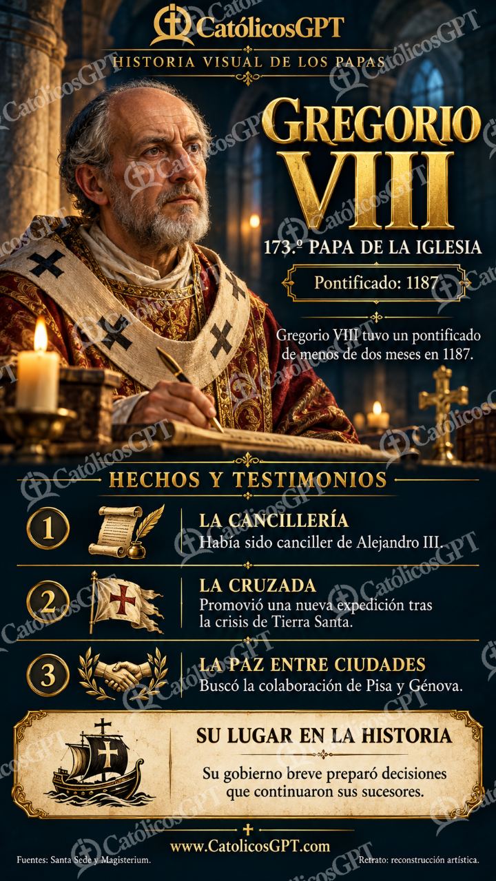 Imagen católica de Historia de los Papas 173 CatolicosGPT 9x16 — Formación católica