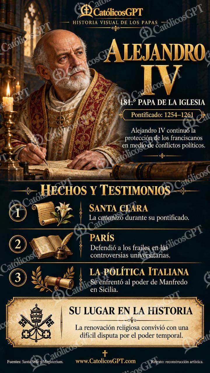 Imagen católica de Historia de los Papas 181 CatolicosGPT 9x16 — Formación católica