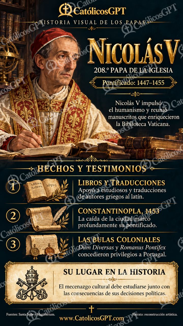 Imagen católica de Historia de los Papas 208 CatolicosGPT 9x16 — Formación católica