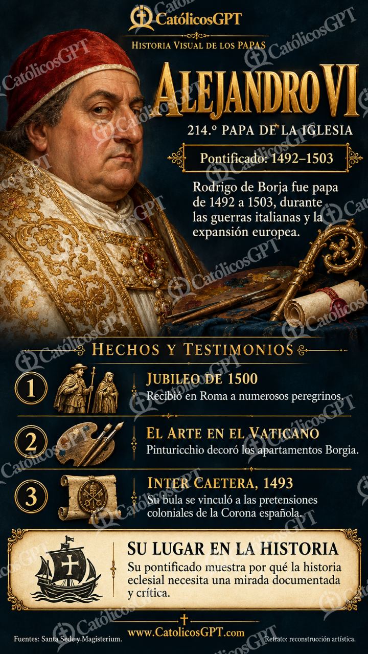 Imagen católica de Historia de los Papas 214 CatolicosGPT 9x16 — Formación católica