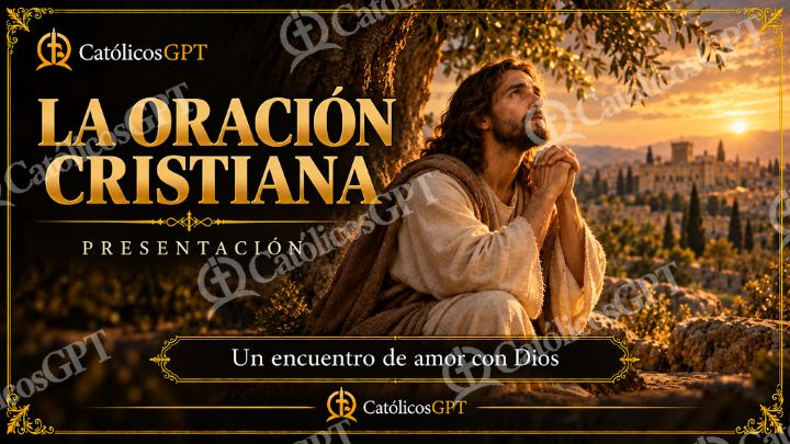 Imagen católica de La oracion cristiana - Portada presentacion 16x9 — Oración y devociones