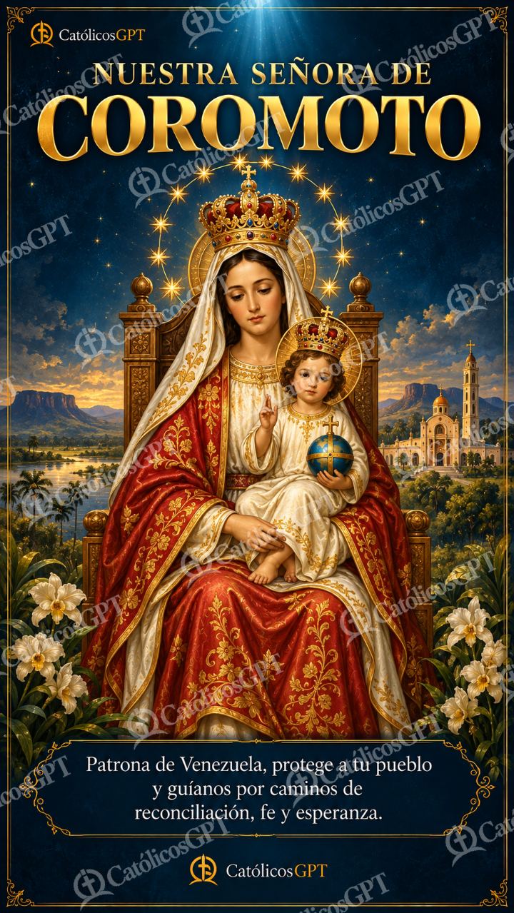 Imagen católica de MARIA 014 NUESTRA SENORA DE COROMOTO — Virgen María