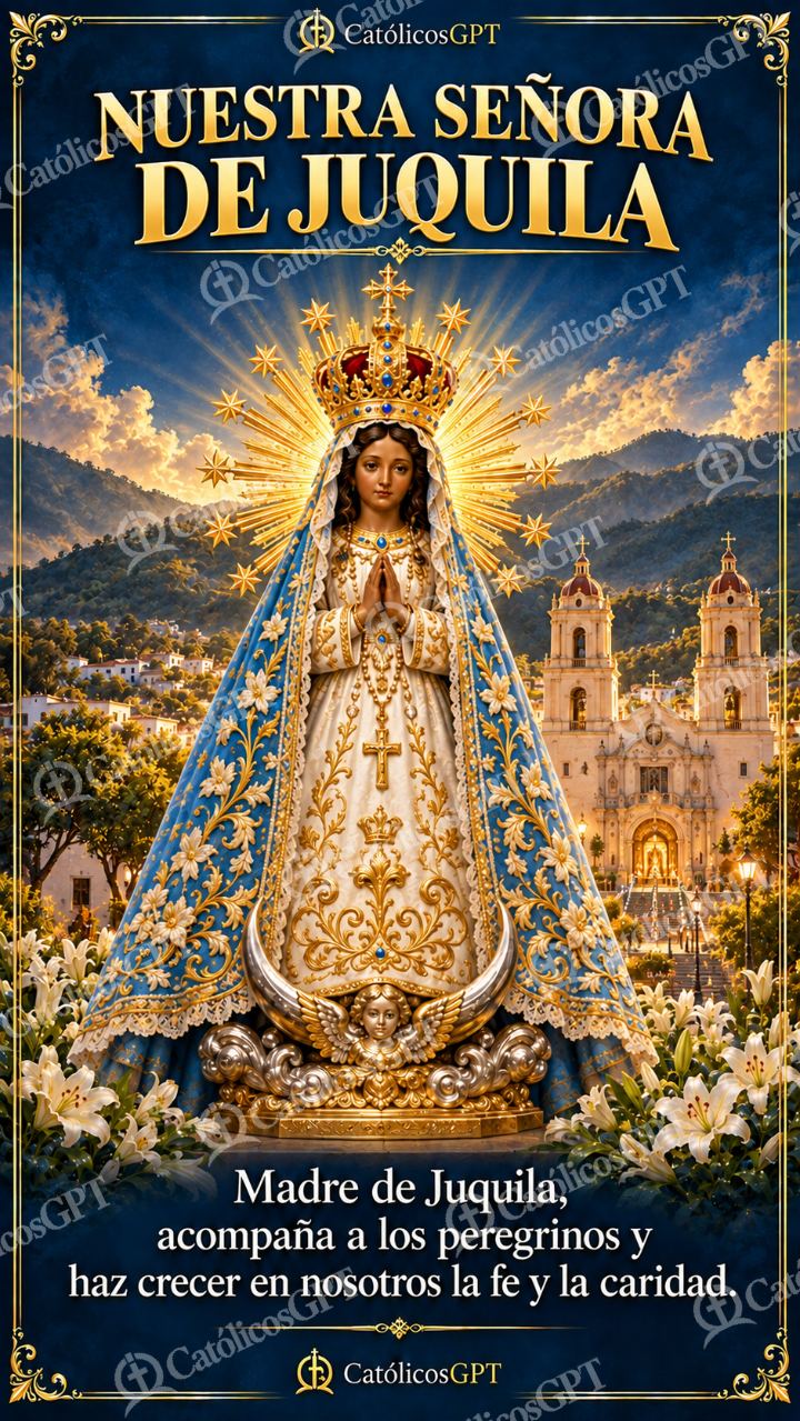 Imagen católica de MARIA 039 NUESTRA SENORA DE JUQUILA — Virgen María