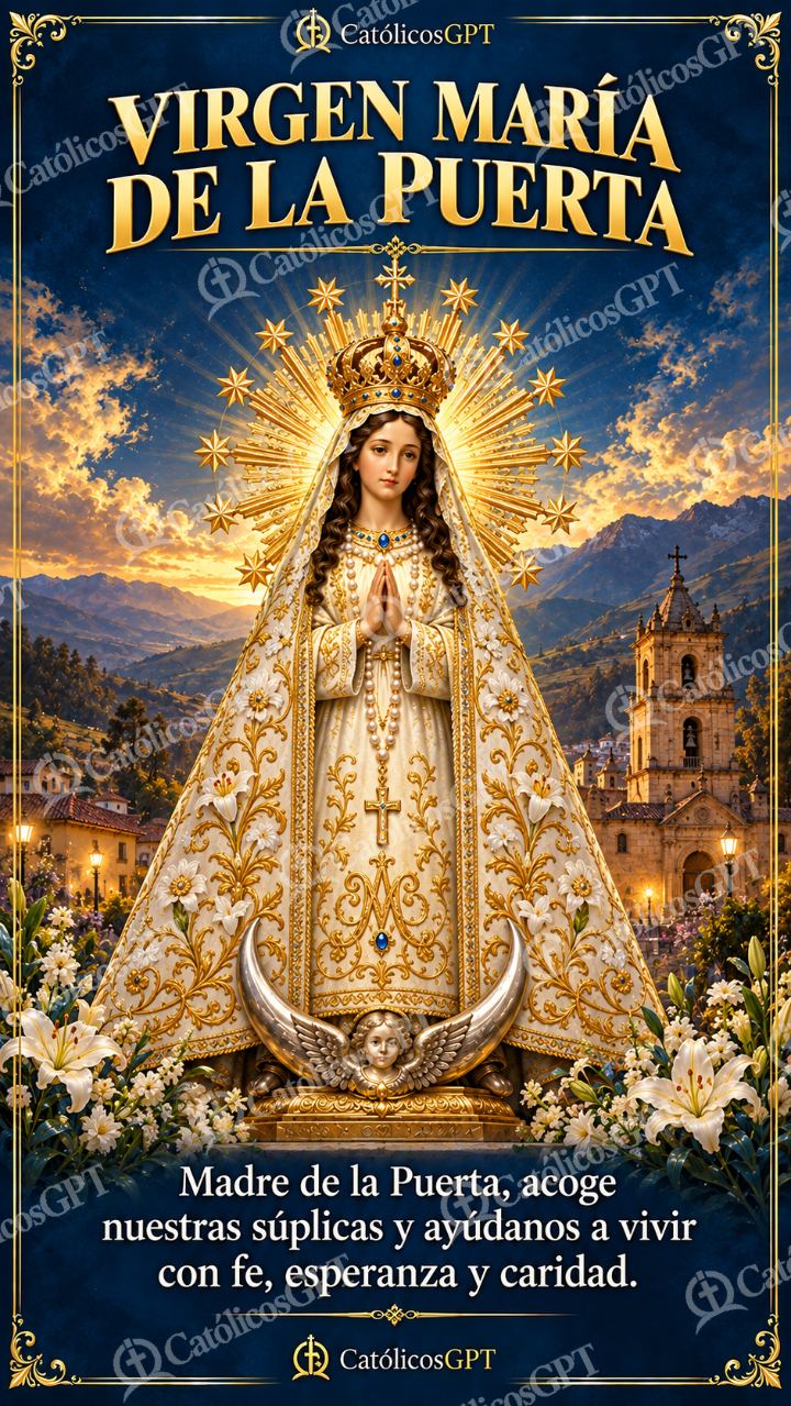 Imagen católica de MARIA 040 VIRGEN MARIA DE LA PUERTA — Virgen María