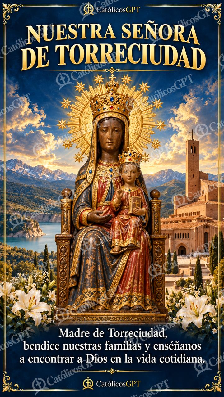 Imagen católica de MARIA 045 NUESTRA SENORA DE TORRECIUDAD — Virgen María