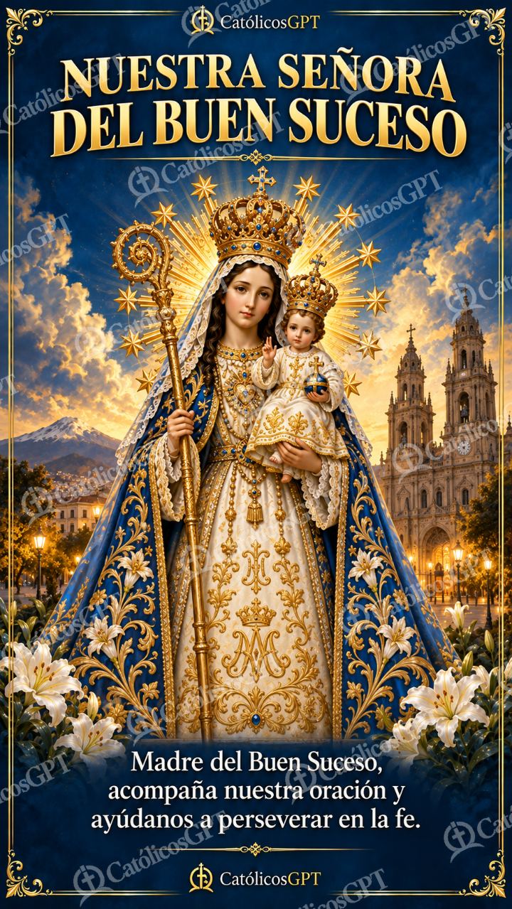 Imagen católica de MARIA 061 NUESTRA SENORA DEL BUEN SUCESO — Virgen María