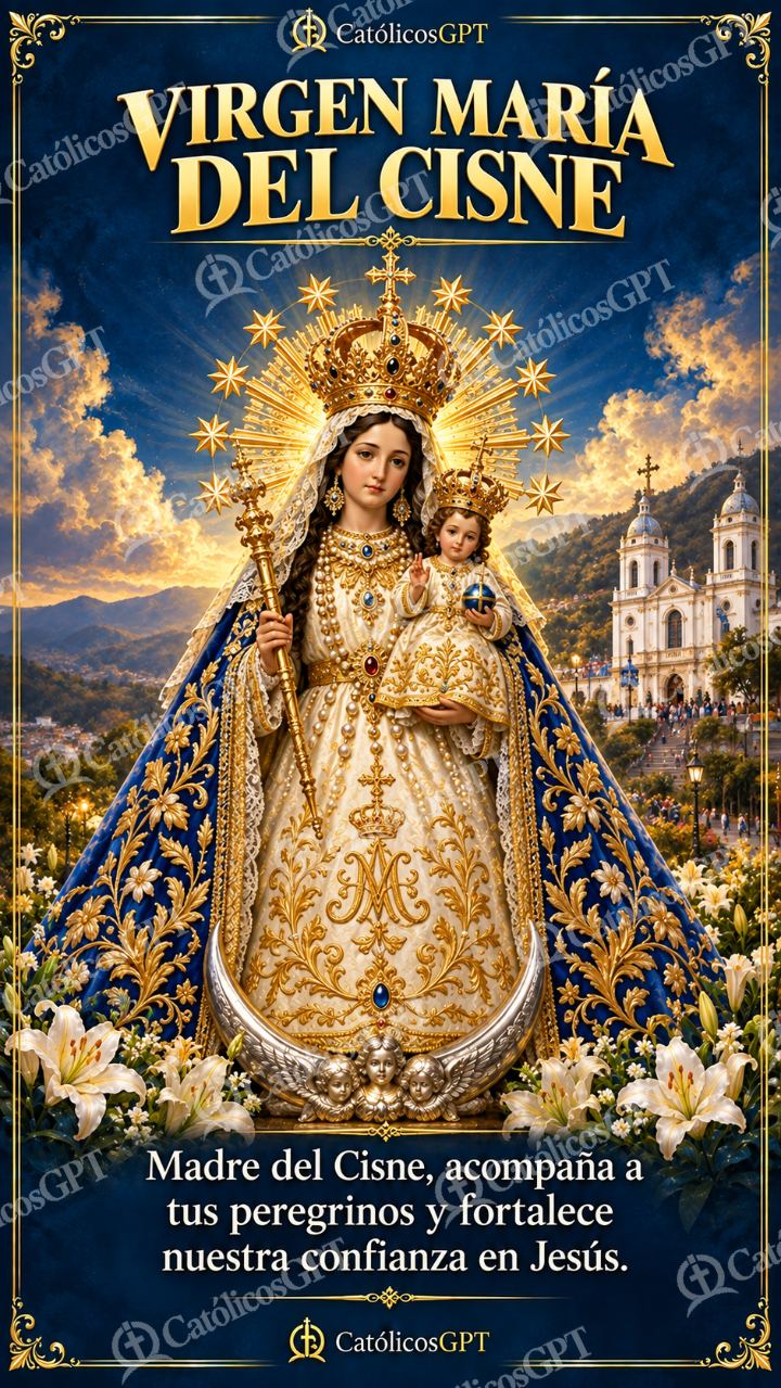 Imagen católica de MARIA 093 VIRGEN MARIA DEL CISNE — Virgen María